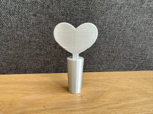 Heart bottle stopper