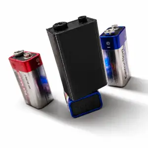 crown-style battery holder