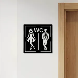 WC, Toilet Sign, Restroom