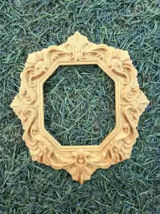 Baroque Rococo Ornate Square Picture Frame Border