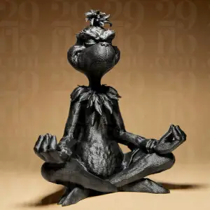 Meditating Grinch Figurine