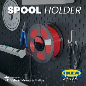IKEA Skadis Hack – Spool Holder, Smart DIY Organizer