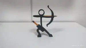 Stick Figure Pen & Pencil Holders