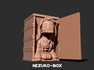 Nezuko box - Demon slayer 3D print model