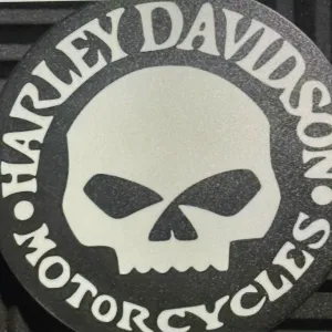 harley davidson willie G trailer hitch cover