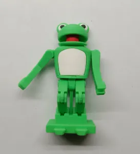 Hits knee frog Domino