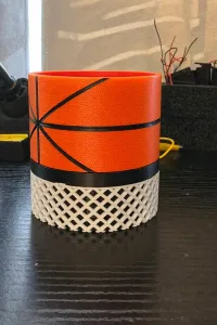 Basketball Trash Bin