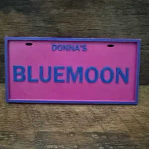 Bike License plate