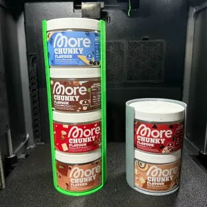 More Chunky Flavor Halterung – 2er,3er & 4er Stack Organizer