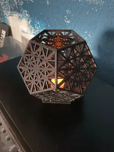 Dodekaeder Tealight