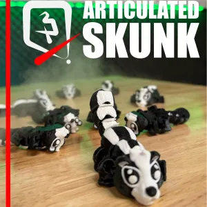 Articulated Skunk-Cutest Scent of Mischief
