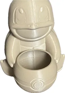 squirtle with Pokeball planter