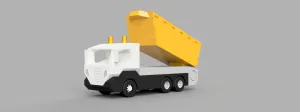 Modular Dump Truck with Functional Tipping Bed