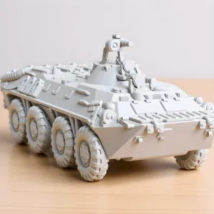 BTR-70 War Vehicle Miniature