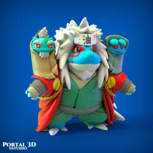 Blastoise jiraiya sage mode