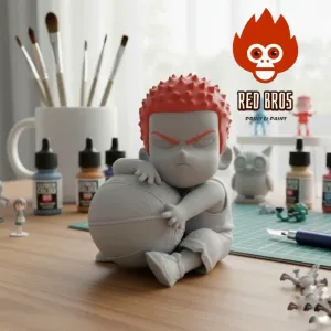 ¡El Rey del Rebote en tu Nevera! – Hanamichi Sakuragi Chibi