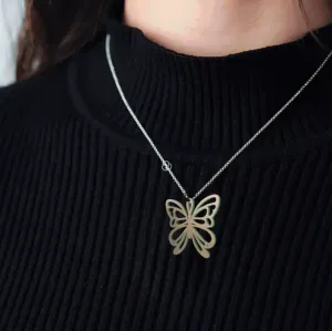 butterfly necklace
