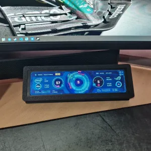 Turing Smart Screen 8.8 Desk Mount