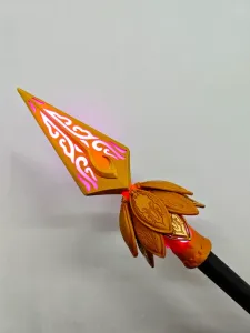 可动发光 火尖枪