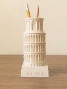 Pisa Tower: Pencil & Phone Holder (Customizable)