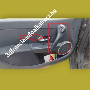 Renault Clio 3 beltéri ajtókilincs, kapaszkodófedél