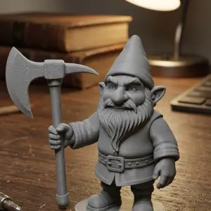 dwarf with pickaxe