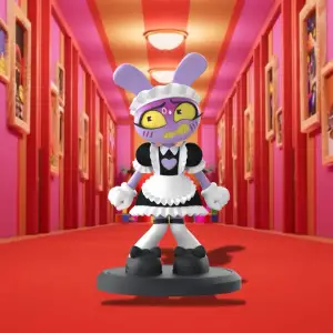 Jax Digital Circus Maid Chibi