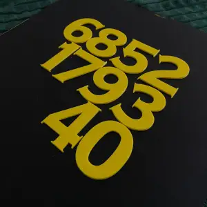 Numbers 0-9