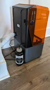 Resin Bottle Cap for Halot Mage Pro