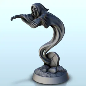 Ghost escaping (+ pre-supported version) (7) - miniatures wa