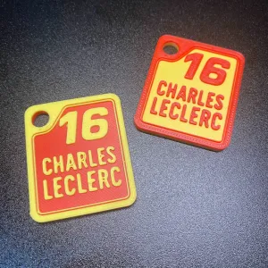 Charles Leclerc Keychain
