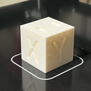 xyz 20 mm calibration cube