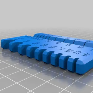 Medidor tornillos metrica