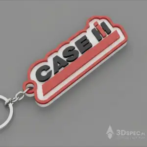 CASE logo keychain