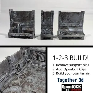Sci fi tiles - wall panels