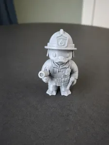 Captain Quack Rescue Fire Fighter