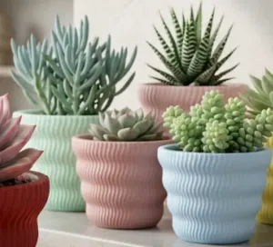 Modern Swirl Planter For Your Loved Ones