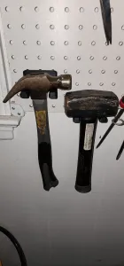 Strong Pegboard Hammer Holder