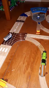 Playtive wooden roadway pieces