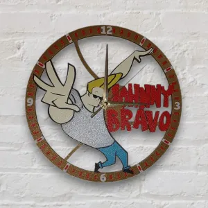 Johny Bravo - wall clock !
