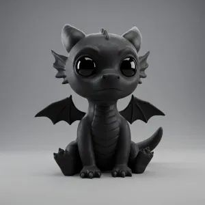 very cute dragon