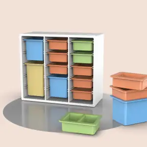 Desktop Organizer, IKEA Style Modular Storage
