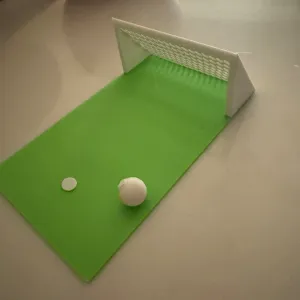 mini soccer goal shooting game