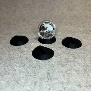 Display stand holder for 1oz silver coin