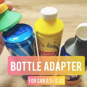 Bottle Adapter for Can 0,33l / 0,5l