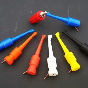 Electrical clip probe (spring loaded)
