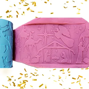 Christmas Nativity Textured Roller - Sensory Play - Learning