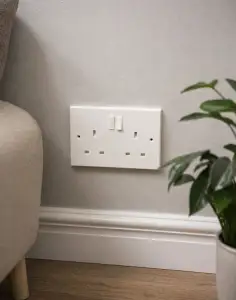 False Double Socket UK / EU