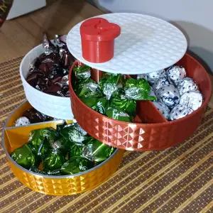 Mother’s Day Candy/Jewelry Organizer – Rotating Tiered Box