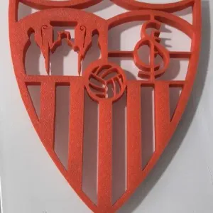 Escudo Sevilla FC decorativo para pared